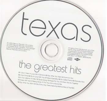 CD Texas: The Greatest Hits