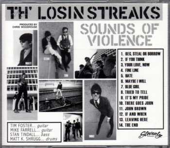 CD Th' Losin Streaks: Sounds Of Violence 292556