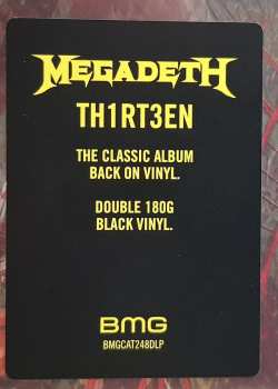 2LP Megadeth: Th1rt3en 35996