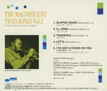 CD Thad Jones: The Magnificent Thad Jones Vol. 3 LTD 508062