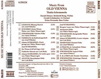 CD Thalia-Schrammeln: Music From Old Vienna 269315