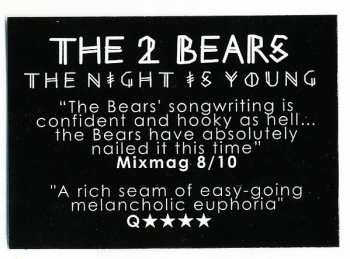 CD The 2 Bears: The Night Is Young 177039