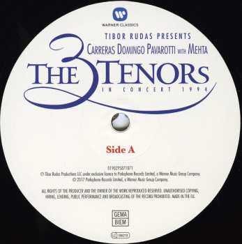 2LP José Carreras: The 3 Tenors In Concert 1994 17557