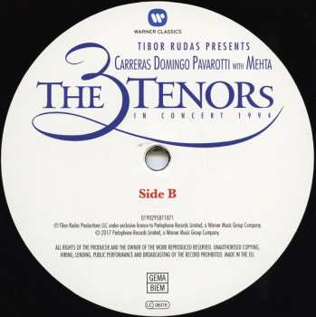 2LP José Carreras: The 3 Tenors In Concert 1994 17557