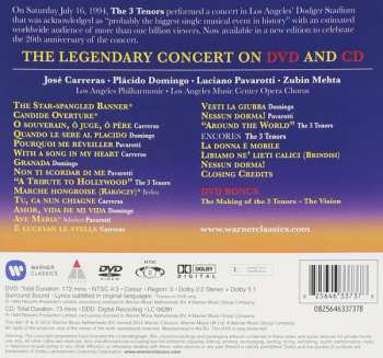 CD/DVD José Carreras: The 3 Tenors In Concert 1994  36425