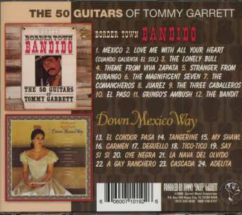 CD The 50 Guitars Of Tommy Garrett: Bandido / Down Mexico Way 424277