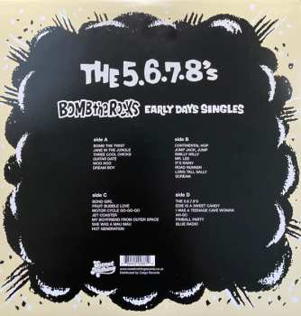 2LP The 5.6.7.8's: Bomb The Rocks: Early Days Singles 1989 - 1996 395981