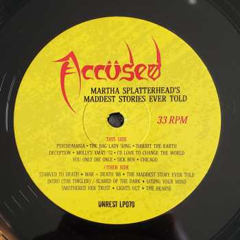 LP The Accüsed: Martha Splatterhead's Maddest Stories Ever Told 507974