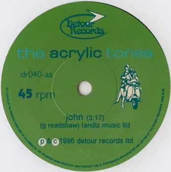 SP The Acrylic Tones: A Place I Used To Know / John 233680