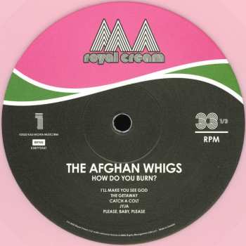 LP The Afghan Whigs: How Do You Burn? LTD | CLR 365413