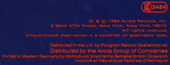 LP The Alan Parsons Project: Ammonia Avenue