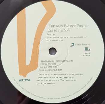 LP The Alan Parsons Project: Eye In The Sky 12013