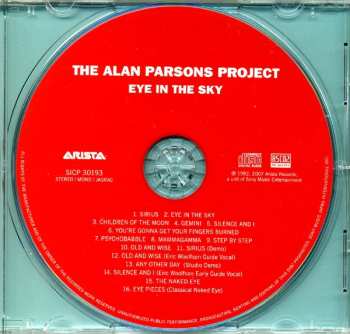 CD The Alan Parsons Project: Eye In The Sky 355533