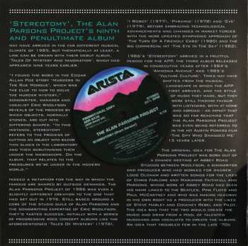 CD The Alan Parsons Project: Stereotomy