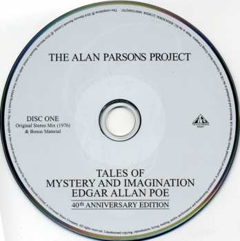5CD/Blu-ray The Alan Parsons Project: Tales Of Mystery And Imagination Edgar Allan Poe 90743