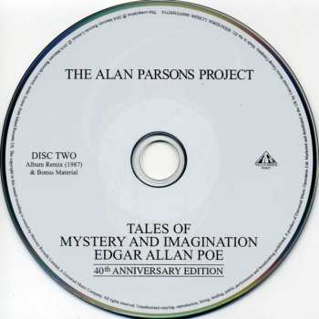 5CD/Blu-ray The Alan Parsons Project: Tales Of Mystery And Imagination Edgar Allan Poe 90743