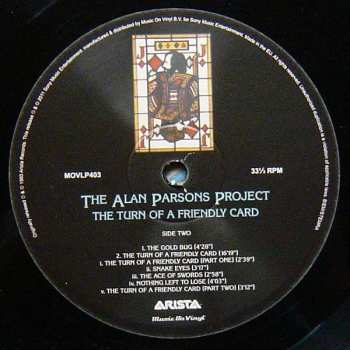 LP The Alan Parsons Project: The Turn Of A Friendly Card 37541