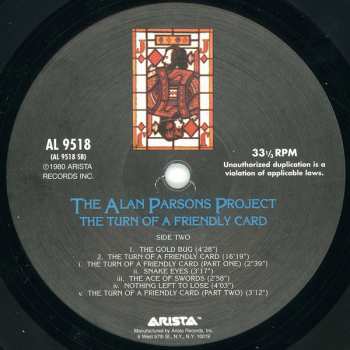LP The Alan Parsons Project: The Turn Of A Friendly Card 64537