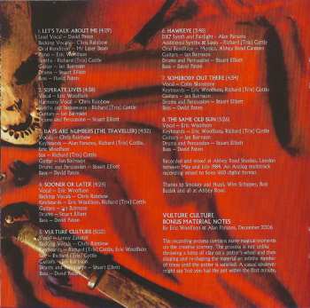 CD The Alan Parsons Project: Vulture Culture 39282