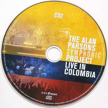 2CD The Alan Parsons Symphonic Project: Live In Colombia 21285