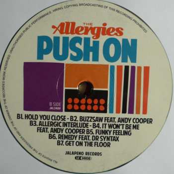 LP The Allergies: Push On 60762