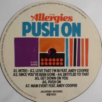 LP The Allergies: Push On 60762