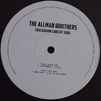 2LP The Allman Brothers Band: Crackdown Concert 1986 388510