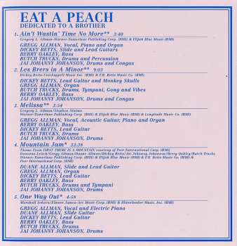 CD The Allman Brothers Band: Eat A Peach 378032