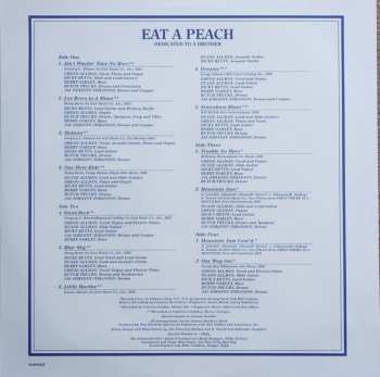 2LP The Allman Brothers Band: Eat A Peach LTD | CLR 383522