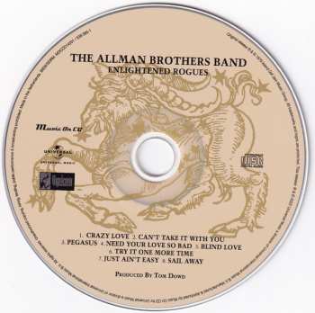 CD The Allman Brothers Band: Enlightened Rogues 425932