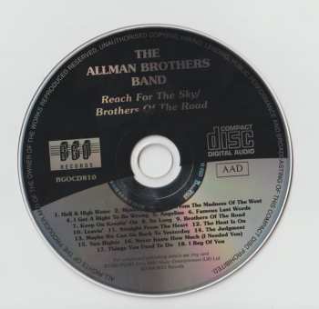 CD The Allman Brothers Band: Reach For The Sky / Brothers Of The Road 359745
