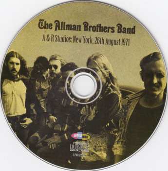 CD The Allman Brothers Band: A & R Studios: New York, 26th August 1971 432041