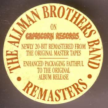 CD The Allman Brothers Band: The Allman Brothers Band 1796