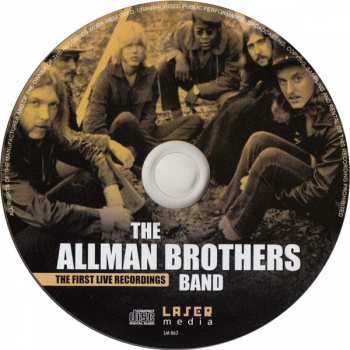 CD The Allman Brothers Band: The First Live Recordings 424214