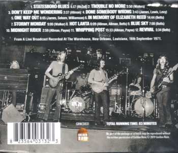 CD The Allman Brothers Band: The Lost Warehouse Tapes 190373
