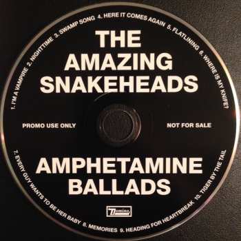 CD The Amazing Snakeheads: Amphetamine Ballads 102311