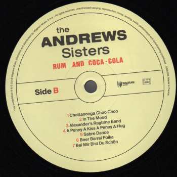 LP The Andrews Sisters: Rum And Coca-Cola 82987