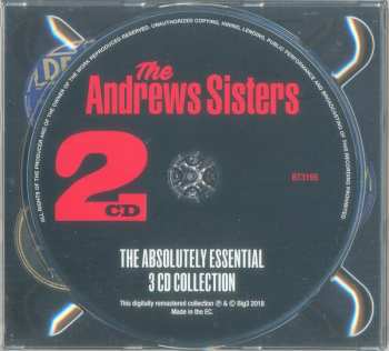 3CD The Andrews Sisters: The Absolutely Essential 3 CD Collection 430830