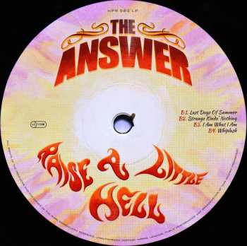 2LP The Answer: Raise A Little Hell LTD 68662