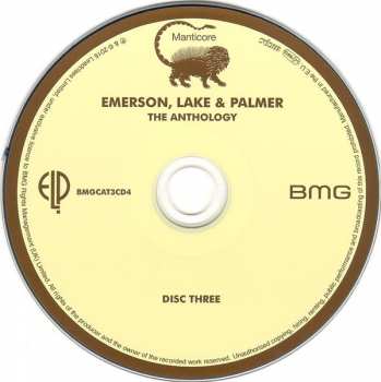 3CD Emerson, Lake & Palmer: The Anthology 2437