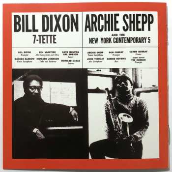 CD The Archie Shepp-Bill Dixon Quartet: Quartet LTD 441070