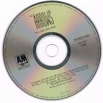 CD The Arrows: The Lines Are Open 301177