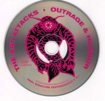 CD The Art Attacks: Outrage & Horror 303778