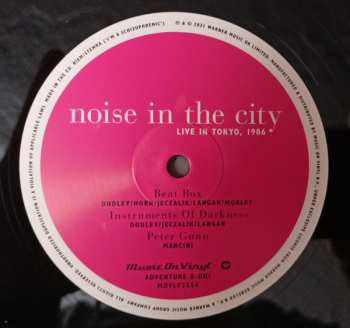 2LP The Art Of Noise: Noise In The City (Live In Tokyo, 1986) 410820