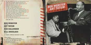 CD The Art Tatum - Ben Webster Quartet: Ben Webster - Art Tatum Quartet 337647