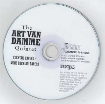 CD The Art Van Damme Quintet: Cocktail Capers / More Cocktail Capers 403011