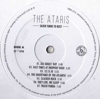 LP The Ataris: Silver Turns To Rust CLR 368505