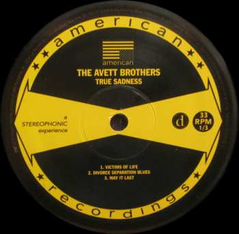 2LP The Avett Brothers: True Sadness 403140