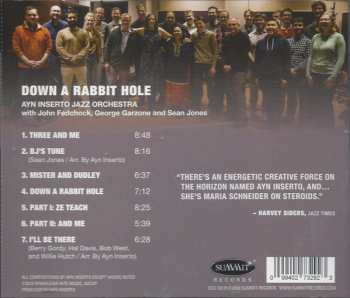 CD The Ayn Inserto Jazz Orchestra: Down A Rabbit Hole 98644