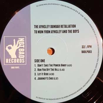 LP The Aynsley Dunbar Retaliation: To Mum, From Aynsley And The Boys 458294